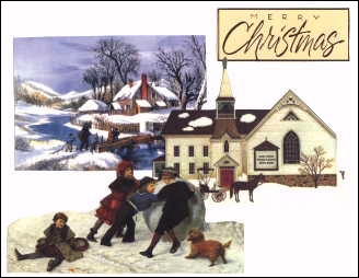 Christmas Card Placemats