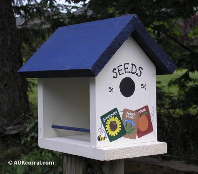 Wooden Bird Feeder Plans