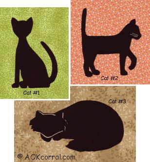 Cat&apos;s Meow Quilt Pattern patterns - CraftConn.com: Unique Online