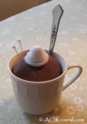 Teacup / Coffee Pin Cushion