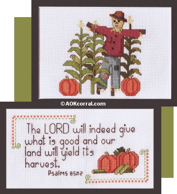 Scarecrow Cross Stitch