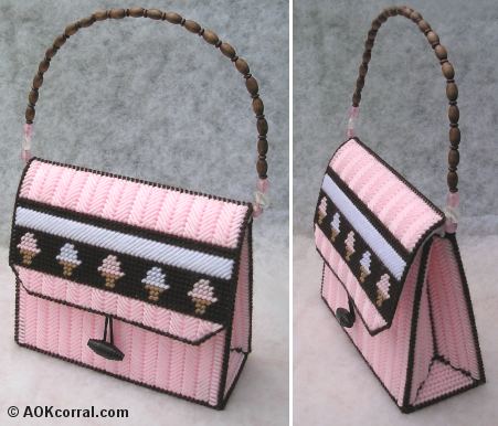 Plastic Canvas Purse