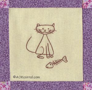 Cat Embroidery