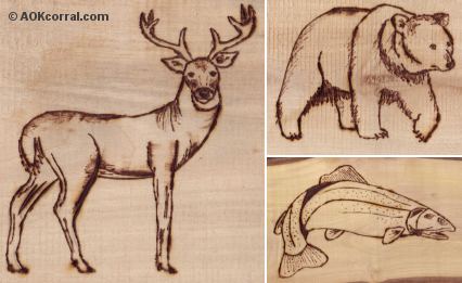 Easy Woodburning Patterns