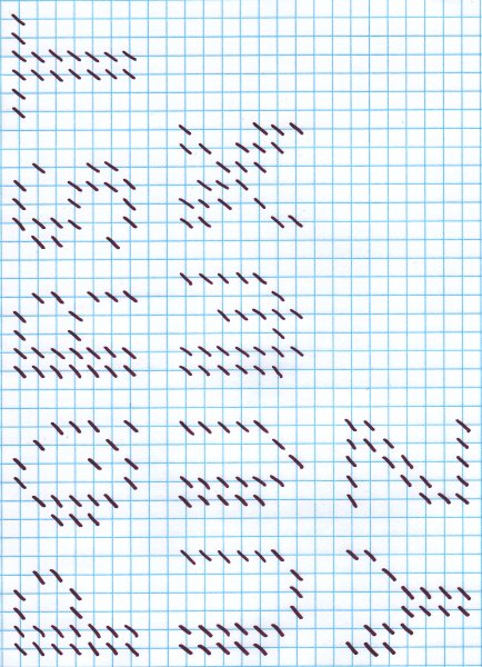 Plastic Canvas Alphabet Patterns Letter Patterns
