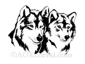 Wolf Woodburning Patterns